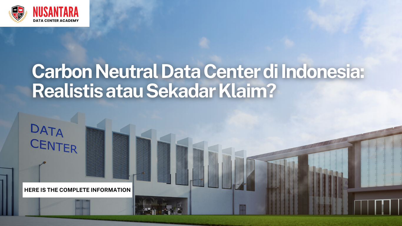 Carbon Neutral Data Center di Indonesia: Realistis atau Sekadar Klaim?