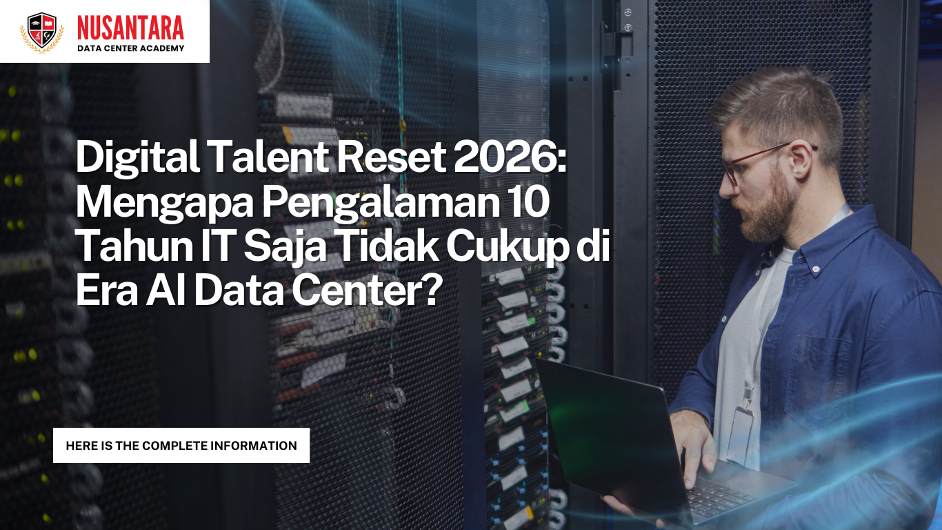 Digital Talent Reset 2026: Mengapa Pengalaman 10 Tahun IT Saja Tidak Cukup di Era AI Data Center?