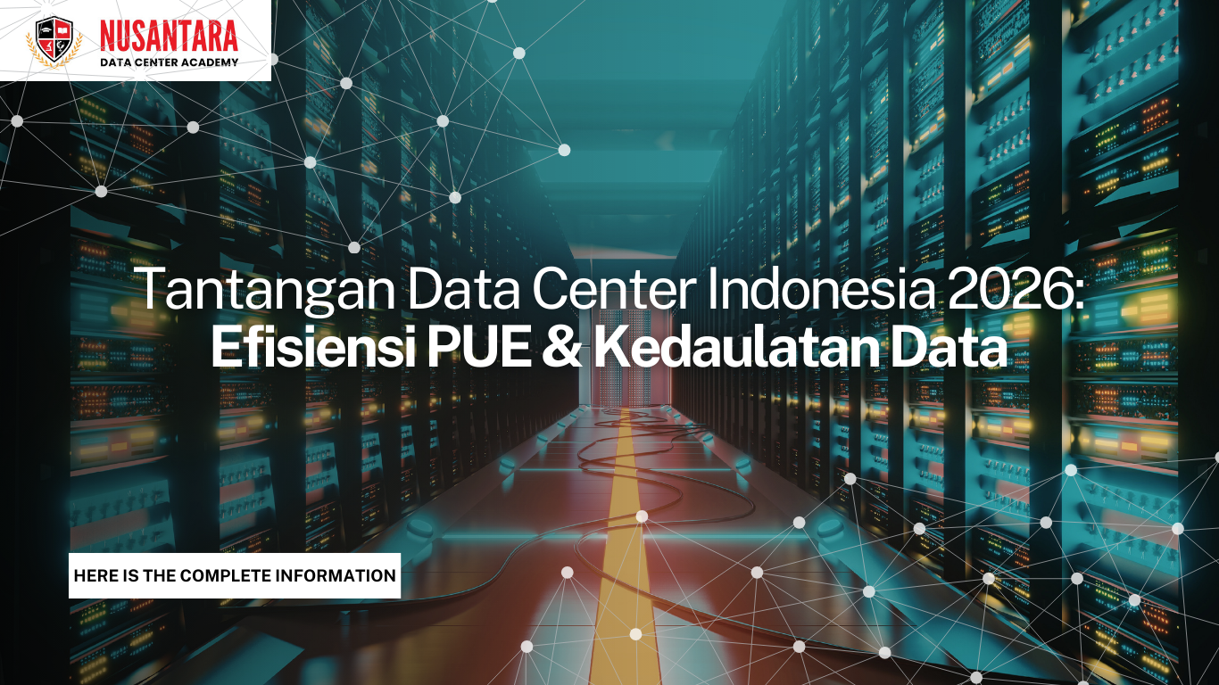 Tantangan Data Center Indonesia 2026: Efisiensi PUE & Kedaulatan Data