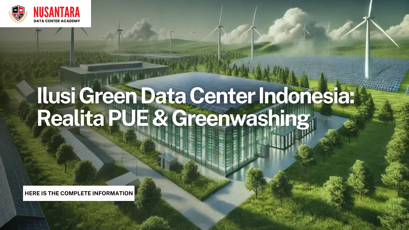 Ilusi Green Data Center Indonesia: Realita PUE & Greenwashing