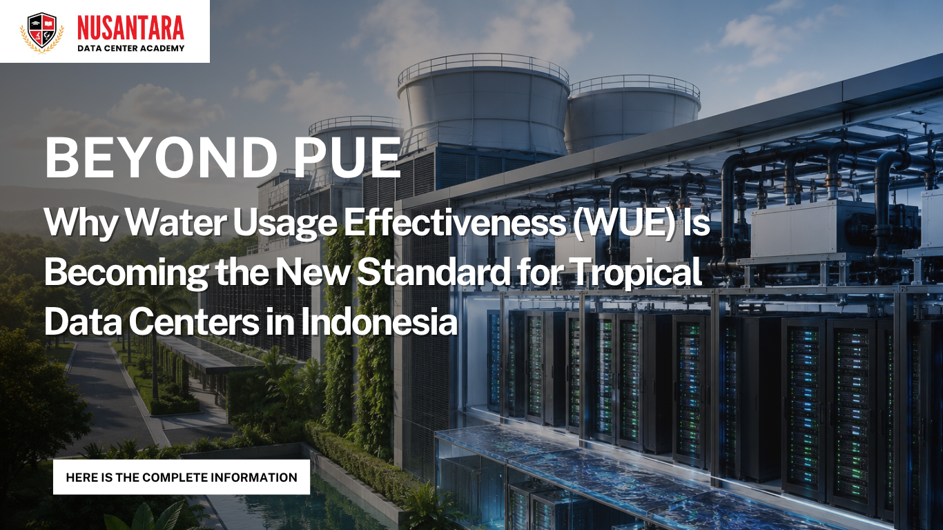 Why Water Usage Effectiveness (WUE) Is Becoming the New Standard for Tropical Data Centers in Indonesia