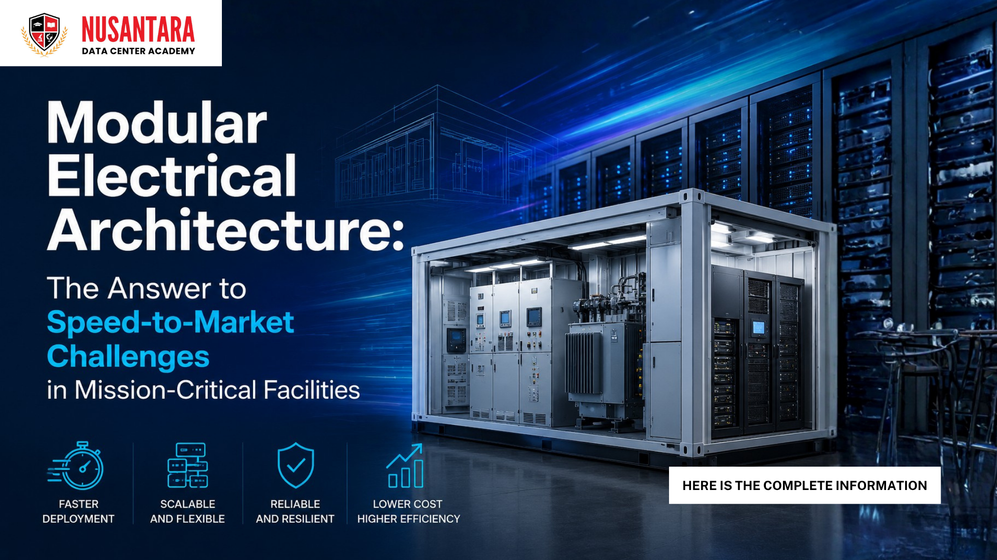Modular Electrical Architecture: The Answer to Speed-to-Market Challenges in Mission-Critical Facilities